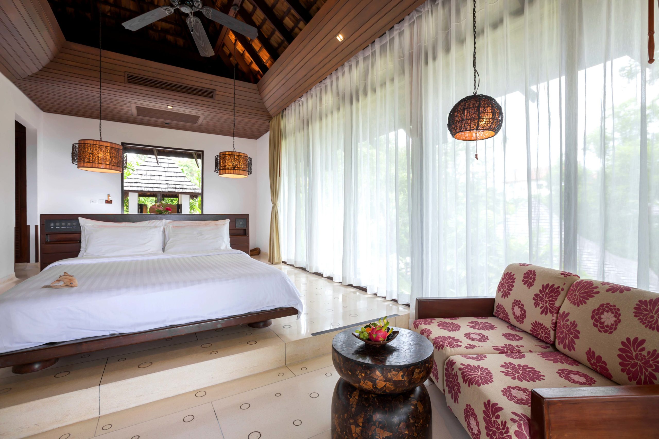 01_Deluxe Villa (Bedroom_double bed) The Vijitt Resort Phuket